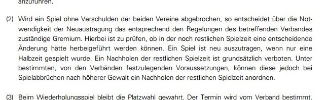 spielabbruch